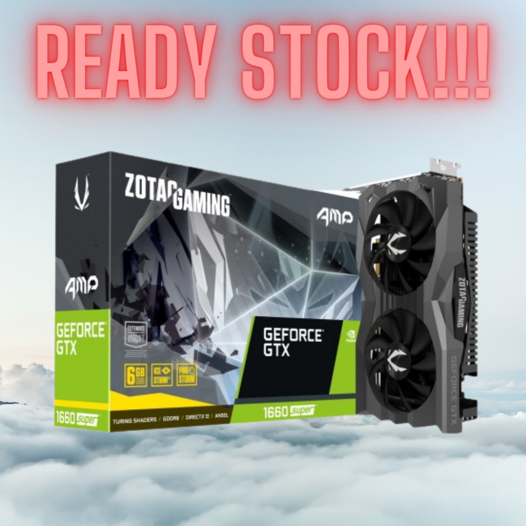 Zotac GAMING GeForce GTX 1660 超級雙風扇