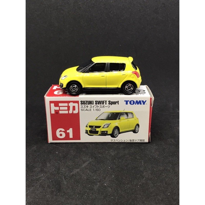 TOMY TOMICA NO.61 SUZUKI SWIFT SPORT