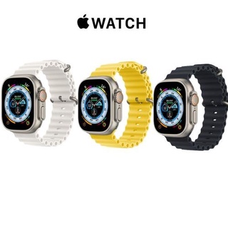 Apple Watch Ultra LTE 49mm 鈦金屬錶殼搭配海洋錶帶 _ 台灣公司貨 + 贈