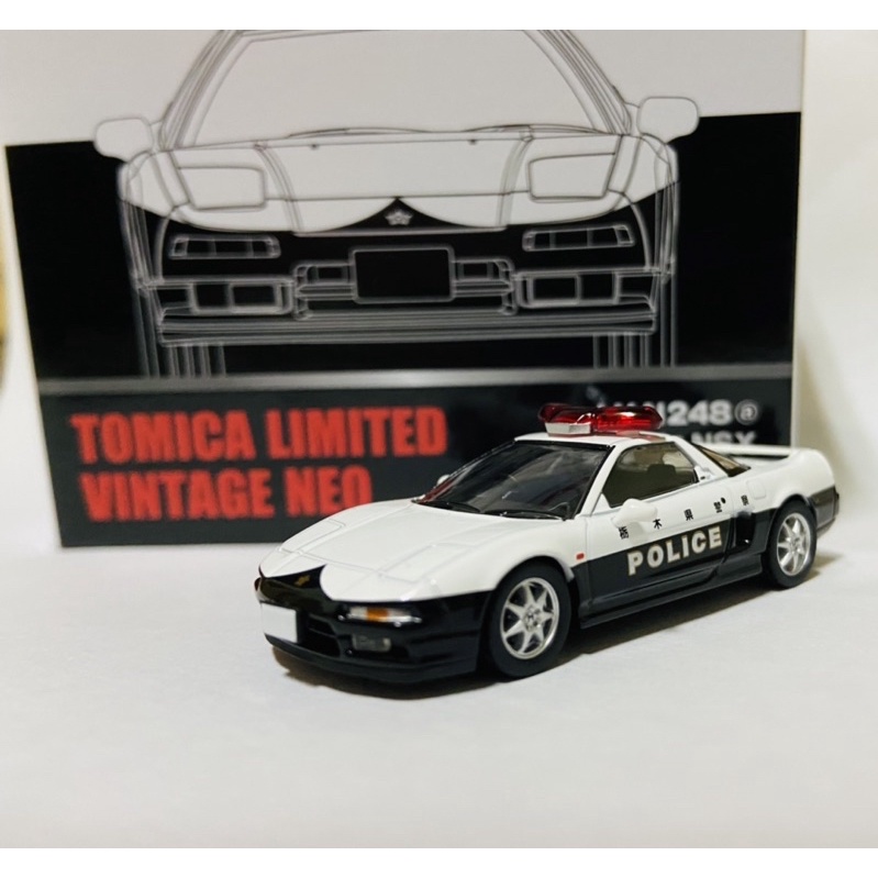 Tomica tomytec Tlv 1/64 LV-N248a Honda NSX 栃木縣 警察 巡邏 日本警車