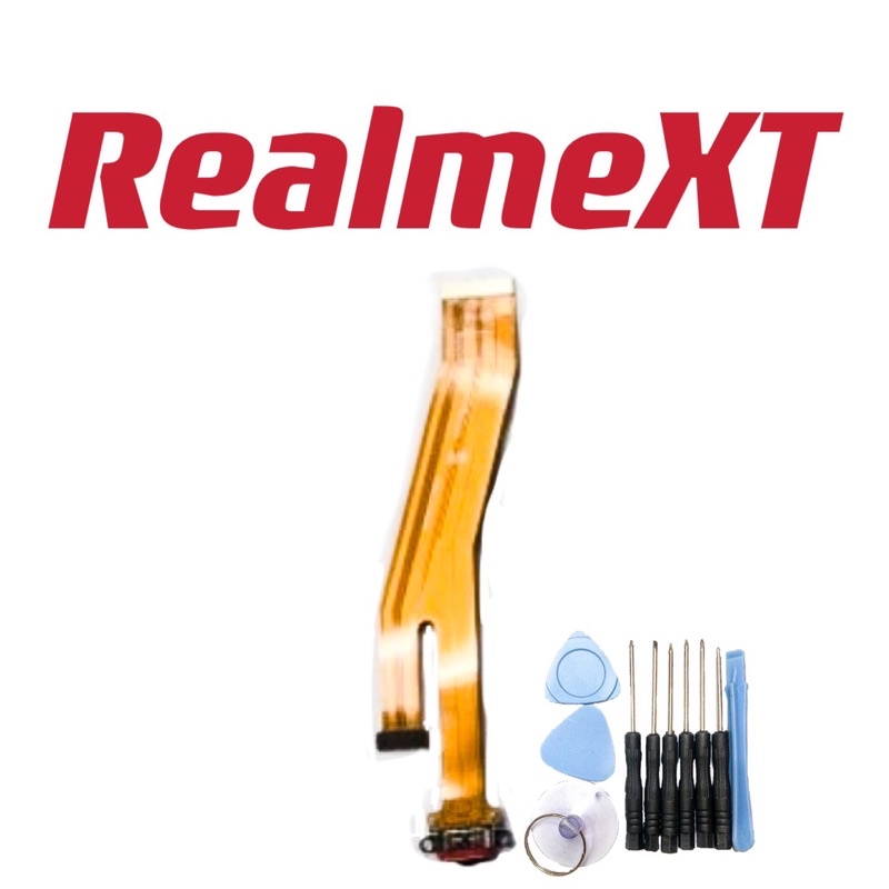 送10件組工具 尾插 RealmeXT Realme XT 主板連接排線帶尾插排線 充電排線 充電座 充電頭 全新 現貨