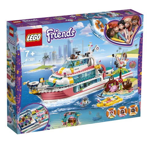 ||一直玩|| LEGO 41381 海上救援任務船 (Friends)