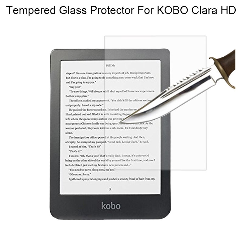 鋼化玻璃屏幕保護膜 適用於KOBO Clara HD 2018 熒幕保護貼
