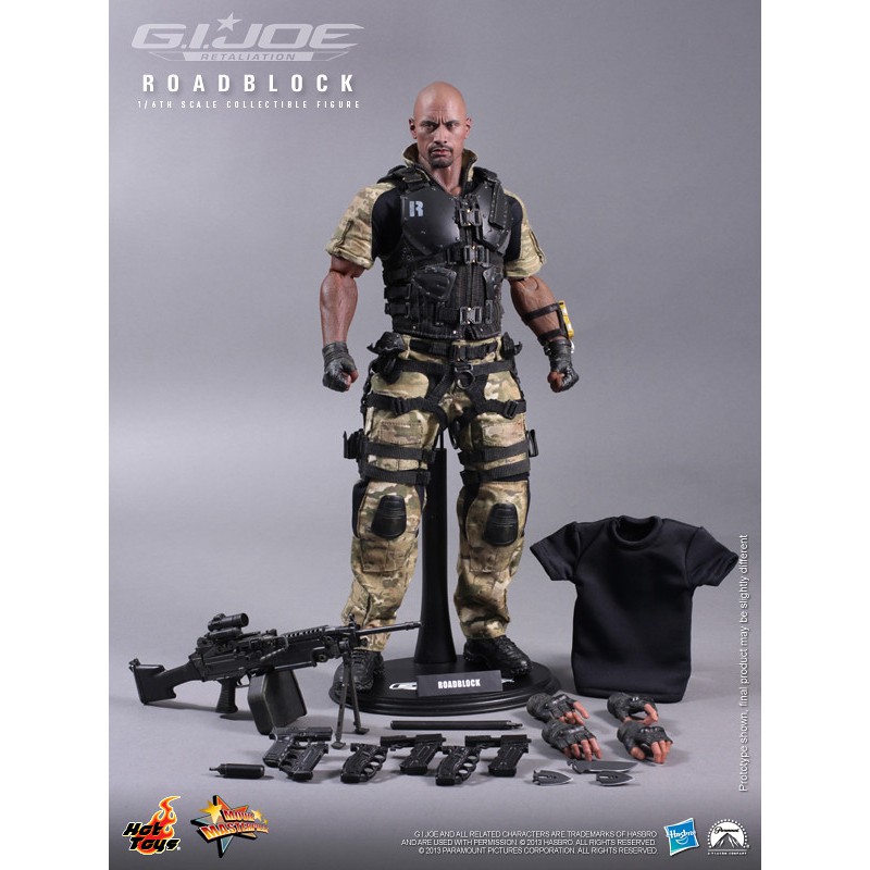 野獸國 Hot Toys – MMS199 –【 特種部隊 】 1/6比例 路霸 巨石強森 Dwayne Johnson