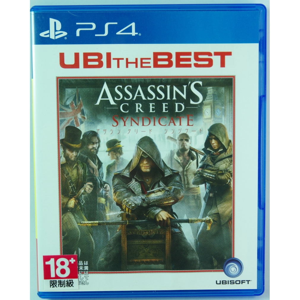 &lt;譜蕾兒電玩&gt;(二手)PS4 刺客教條：梟雄 日英文版(無中文) Assassin's Creed Syndicate