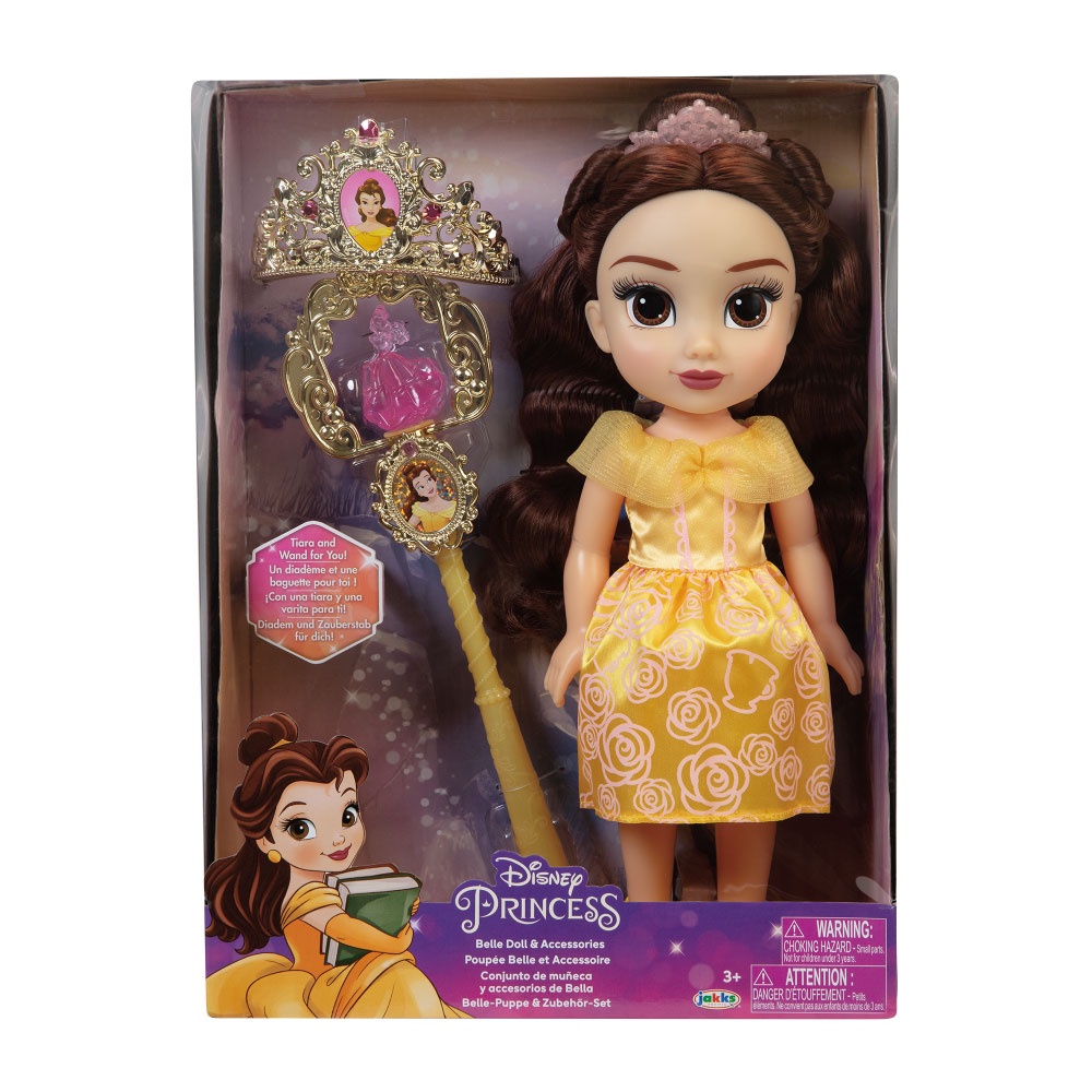 Disney Princess	迪士尼公主娃娃+皇冠權杖組-貝兒	ToysRUs玩具反斗城