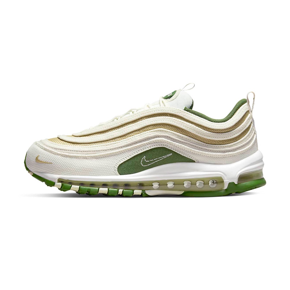 Nike Air Max 97 SE 男 白綠 氣墊 避震 休閒鞋 DM8588-100