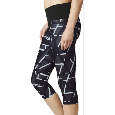 Adidas 愛迪達 Climalite 二手正品 近全新 Leggings 路跑 健身 瑜珈 輕壓力6分緊身褲 XS號