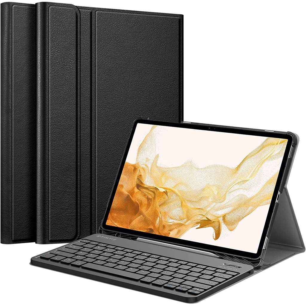 SAMSUNG Fintie 鍵盤保護套適用於三星 Galaxy Tab S8 Plus 2022/S7 FE 2021