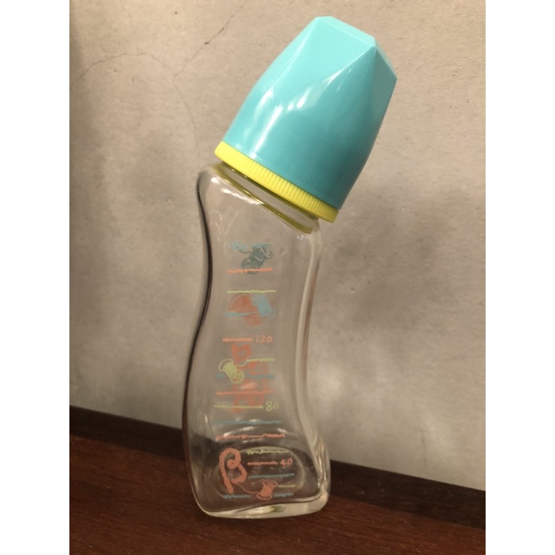 🍼「二手」日本製Betta防脹氣160ml-玻璃材質奶瓶