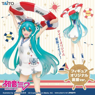 💝送禮推薦💝【詠揚模型玩具店】代理 TAITO 景品 初音未來 初音 MIKU 夏服 Ver 完成品