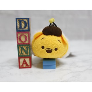 🌸Dona代購🌸日本迪士尼store限定 tsum小熊維尼變蜜蜂 珠鍊吊飾/摺疊收納購物袋/環保袋 R24 2405