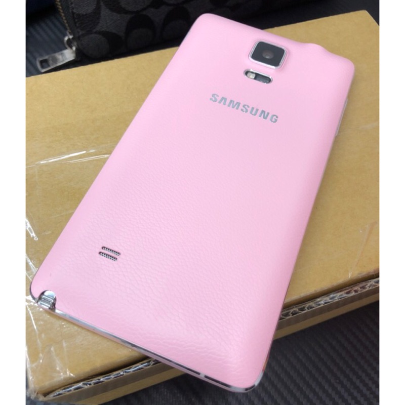 Samsung Note4 32G 粉色 二手微傷 不二價