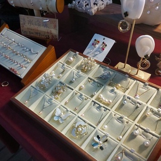 直播擺攤商品 純銀配件 耳環 項鍊 手鏈 珍珠飾品 手工 天然淡水珍珠