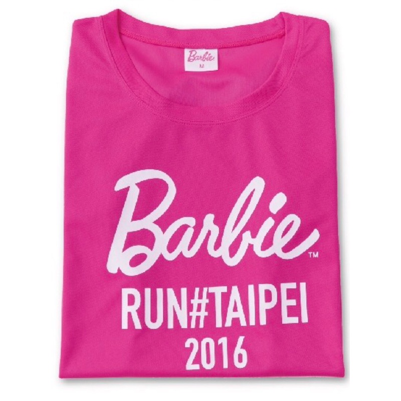 Barbie Run 官方授權T恤 全新未拆2016限量 芭比路跑