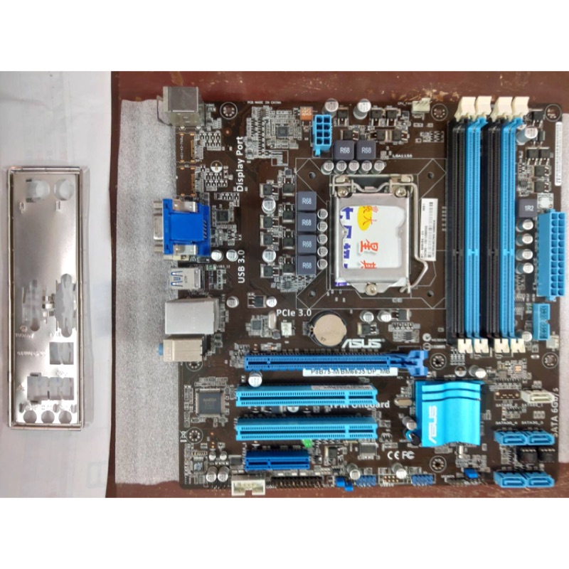 主機板/華碩 ASUS P8B75-M/BM6635/DP_MB INTEL B75 / DDR3 / S1155