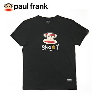 paul frank 神射手純棉短T (中性版型) - 黑/米白 P860018