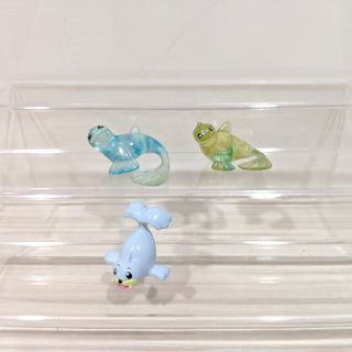 神奇寶貝086 早期地臺 小海獅Seel 白海獅Dewgong TOMY 公仔二手