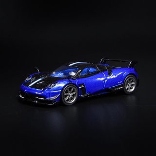 Tarmac Works 1/64 模型車 Pagani Huayra BC 藍