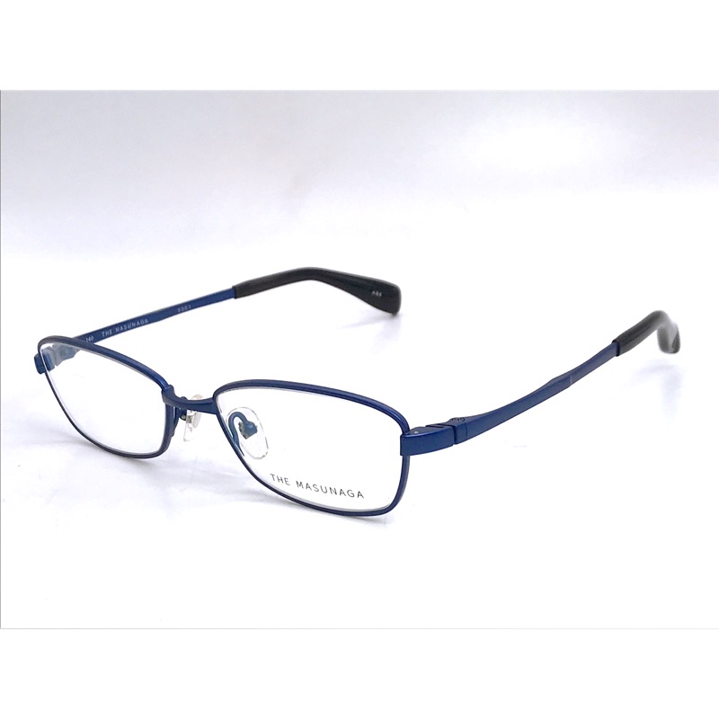 【本閣】增永眼鏡 masunaga 5001 純鈦 方框 日本手工眼鏡 大臉 彈性 濾藍光 金子眼鏡 999.9