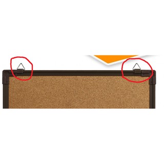 【文具通】SUCCESS 成功 雙面 軟木板 軟木 佈告欄 公佈欄 專用掛耳配件 顏色 咖啡色 或 銀色 隨機出貨