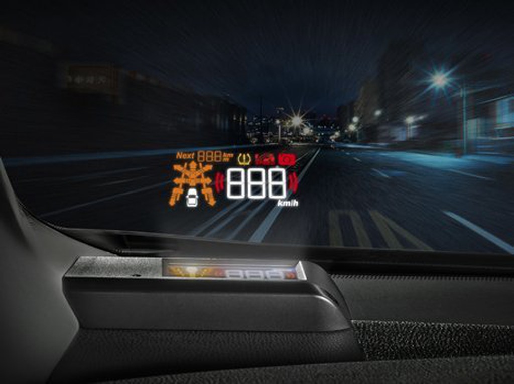 Toyota rav4 hud