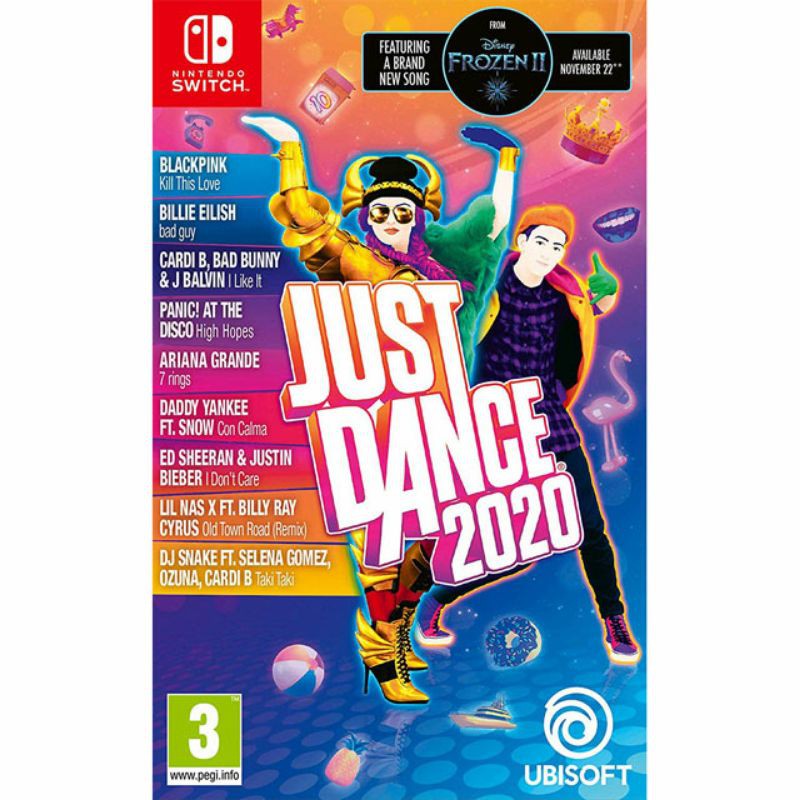 NS - Just dance 2020 (switch) 二手，可交換