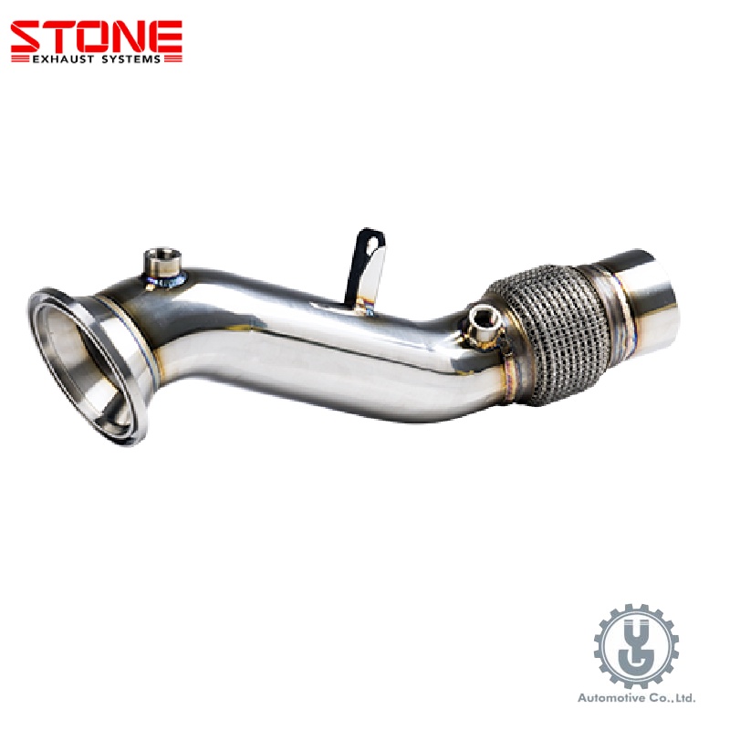 【YGAUTO】STONE巨石 BMW320i(F30/F31) De-Cat Downpipe(B48) 排氣管