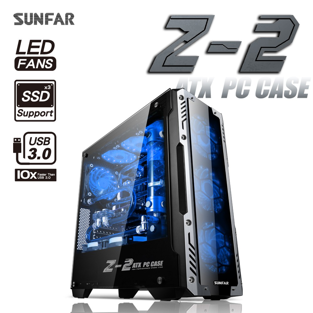 Sunfar Z2 鋼鐵灰 SSDx3 USB3.0 機殼 現貨 廠商直送