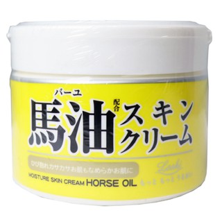 日本Loshi 馬油保濕乳霜 220g