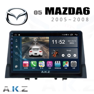 🔥MAZDA 6 (2002~2008) 愛客思 AKZ AK05 汽車多媒體影音導航安卓機🔥