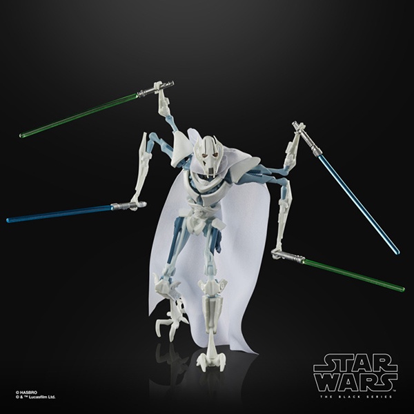 預購｜Hasbro 孩之寶 黑標 格里弗斯將軍 General Grievous 盧卡斯50週年 星際大戰 複製人之戰