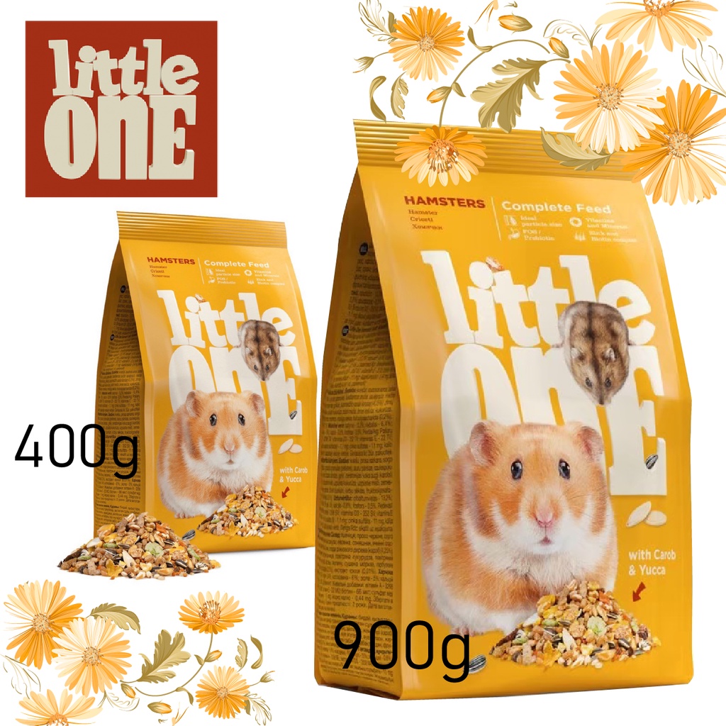 NEW!!台灣快速出貨~【啾咪寵物】德國 Little One 小倉鼠飼料 三線鼠/黃金鼠/老公公鼠/楓葉鼠/