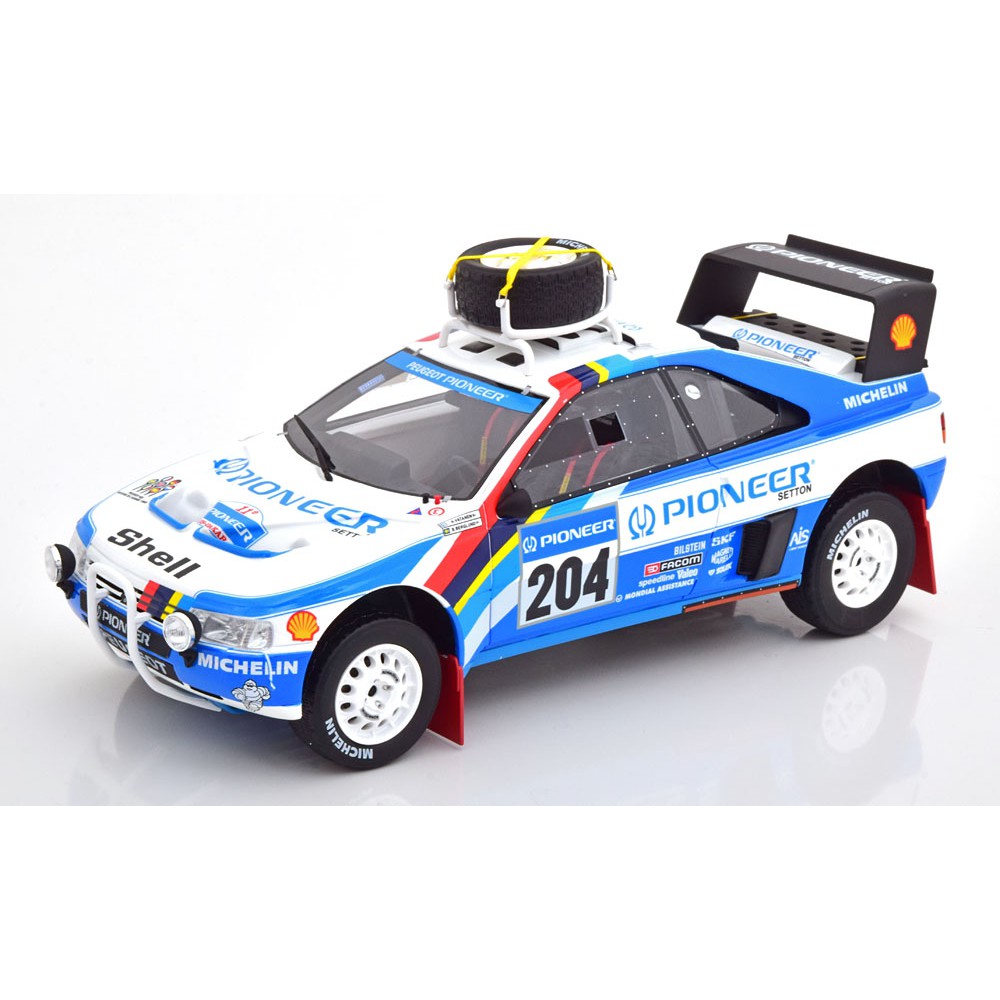 【M.A.S.H】[新品預定] OTTO 1/18 Peugeot 405 TI16 Grand Raid No 204