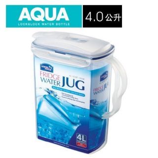 【樂扣樂扣LOCK&LOCK】 （ 此款不適合平放） PP家庭水壺 4.0L HPL738 冷水壺 樂扣冷水壺