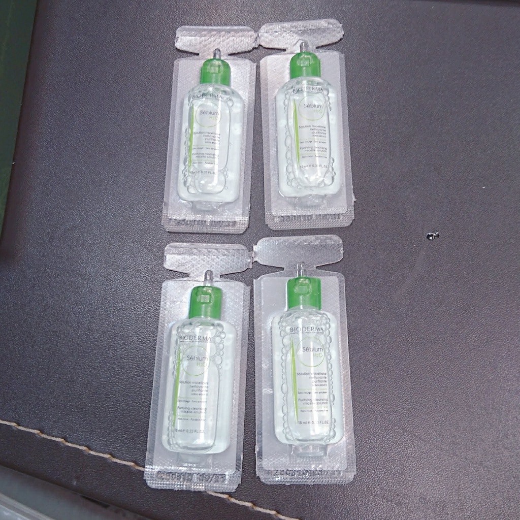 207-BIODERMA貝膚黛瑪 平衡控油潔膚液試用品(綠)4入2024/09到期