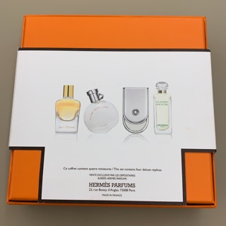 生日禮物 聖誕禮物Hermès parfums香水禮盒組