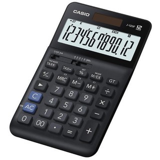 免運【CASIO 】CASIO 卡西歐 J-120F 大型顯示幕計算機 12位數 獨立記憶體