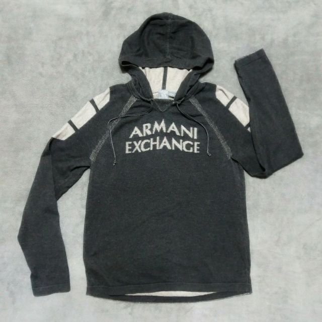 老麥嚴選ARMANI Exchange 針織線衫連帽T恤/上衣 二手 男生L號d3007