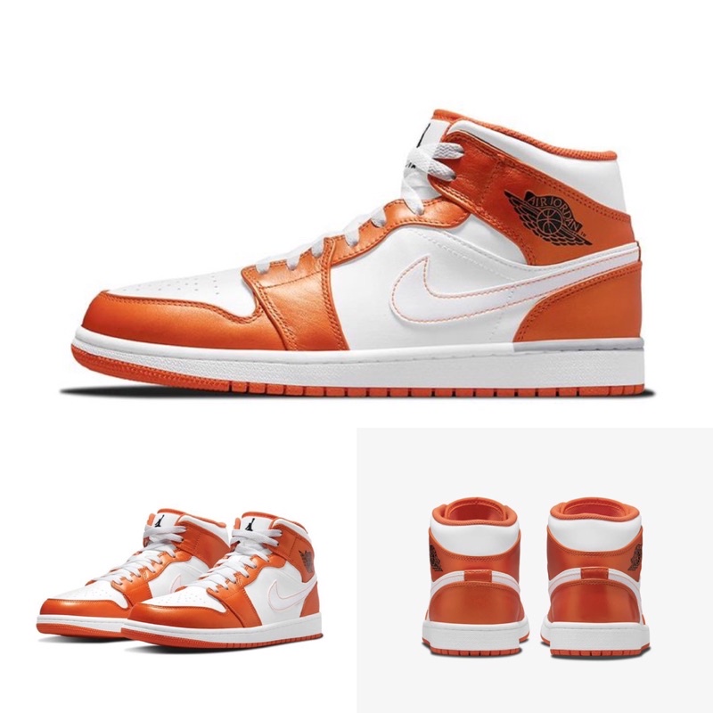 Quality Sneakers - Jordan 1 Mid Metallic Orange 橘 DM3531-800