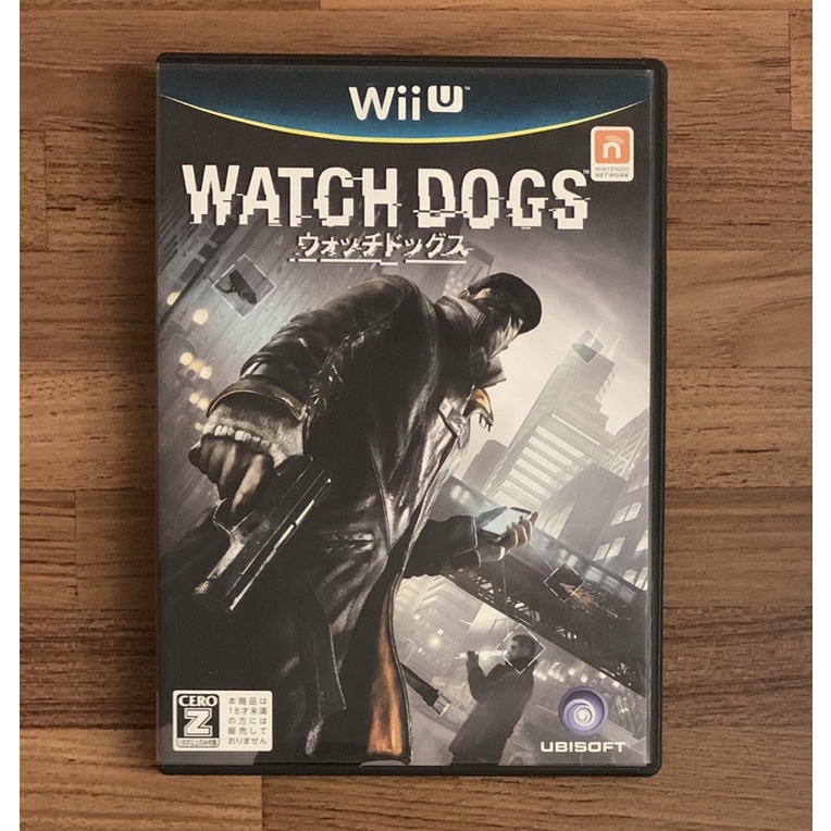 WiiU Wii U 看門狗 WATCH DOGS 正版遊戲片 原版光碟 純日版 二手片 中古片 任天堂