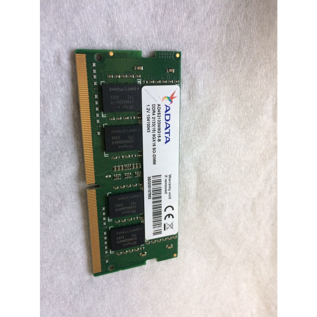 ADATA 威剛 DDR4 2133 8G 筆電用記憶體 筆電