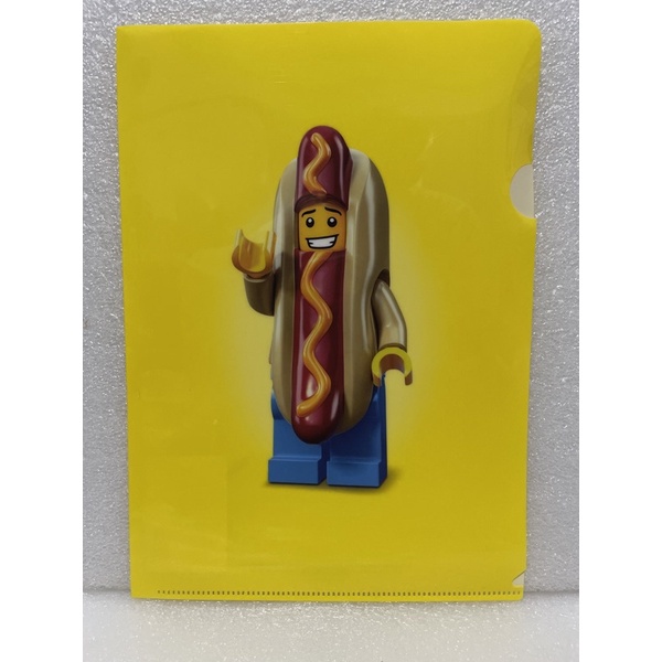 LEGO 樂高 童玩節資料夾 71018火箭人 玉米市長 玉米人 熱狗人 文具