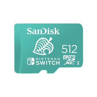 SanDisk 任天堂Switch 專用 512GB microSDXC UHS-I(U3)記憶卡 任天堂正版授權
