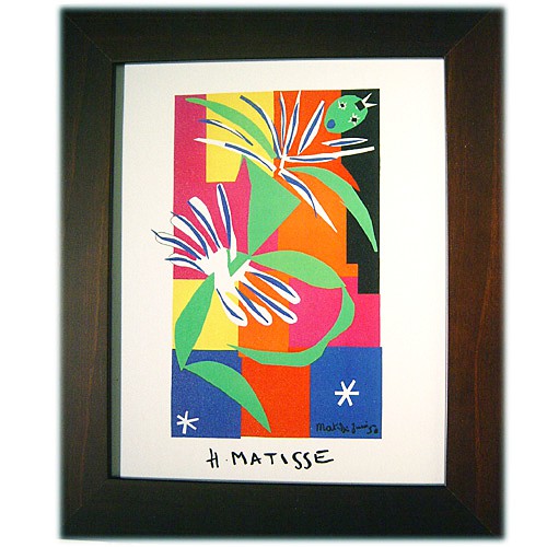 開運陶源 Matisse馬諦斯 抽象畫3 世界名畫 掛畫 複製畫 壁飾 38x32cm