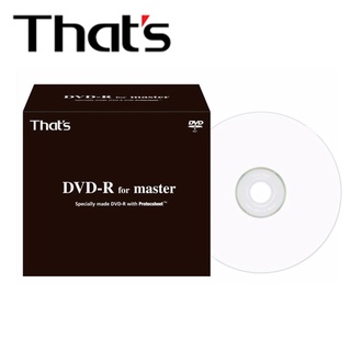 That’s 太陽誘電 16X DVD-R 4.7GB MASTER(製作母帶專用)單片盒裝1片