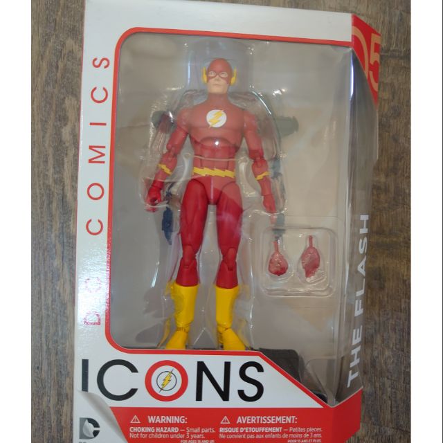 全新盒裝 DC comics icons flash 閃電俠 跑步機 收藏出清