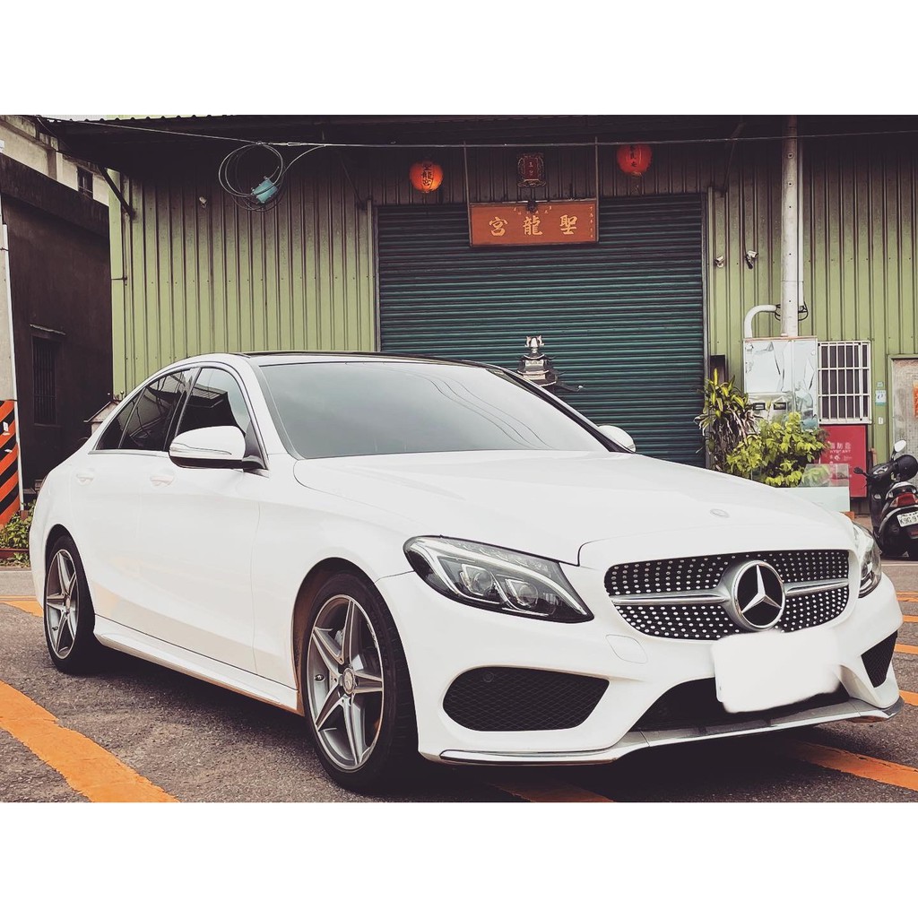 2015年 賓士 c300 AMG 超級白只要 12x 💰🔥🔥🔥全程保養、優惠多更多~~~