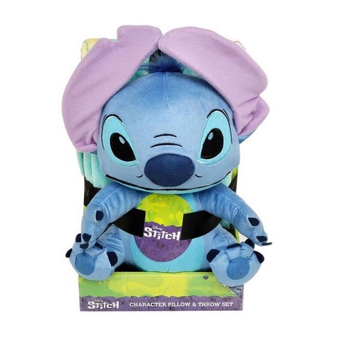 c ❤️正版❤️ 美國迪士尼 Lilo &amp; Stitch  兒童毛毯 被子 棉被 抱枕 枕頭 娃娃 玩偶 史迪奇