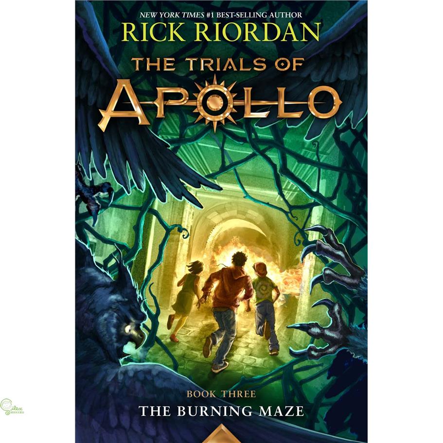 The Trials of Apollo Book Three: The Burning太陽神試煉3：烈焰【金石堂、博客來熱銷】
